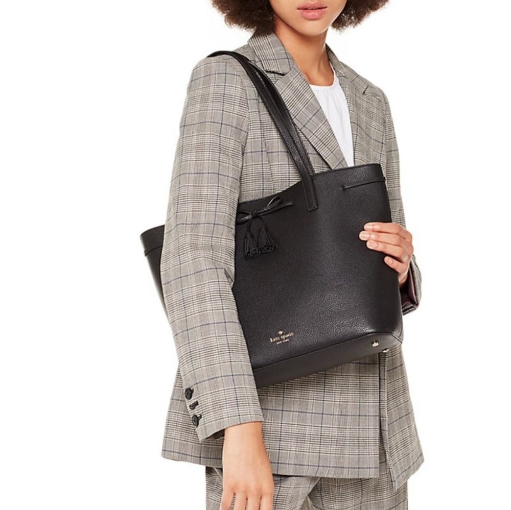 Kate Spade NY Hayes St Nandy Warm Vellum Tote NIB! - Picture 8 of 8